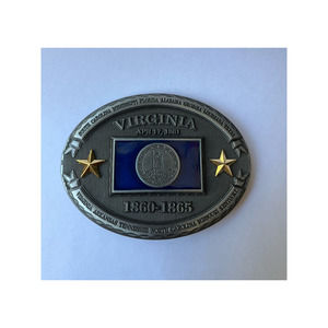 Virginia State Belt Buckle